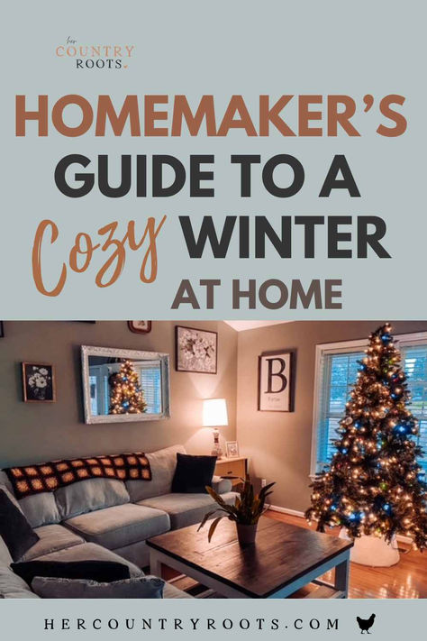 This is such a fun little guide to cozy winter homemaking. Enjoy :) Making A Cozy Home, Winter Mood Cozy, Winter Cozy Home, Homemaker Schedule, Winter Hygge, Happy Homemaking, Cozy Home, Cozy Winter, Winter Season