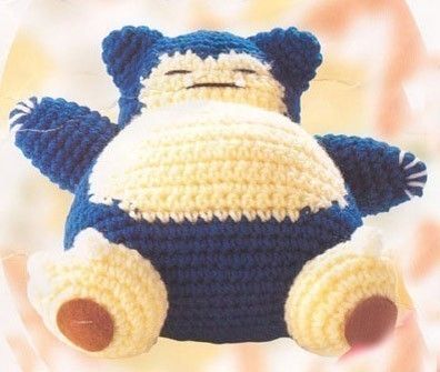 Snorlax Crochet, Espeon And Umbreon, Pokemon Crochet, Pokemon Crochet Pattern, Crochet Pokemon, Doll Crochet Pattern, Crochet Monsters, Pokémon Art, Dyi Projects