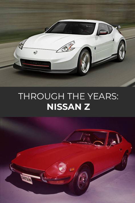 The Nissan Z Sports Car has evolved to fit the needs of its fans and very soon an all-new car will be on public roads for the first time in 11 years. Nissan Z Series, New Nissan Z, Nissan Sports Cars, Nissan Z Cars, Z Car, Nissan 300zx, New Nissan, Nissan Z, Datsun 240z