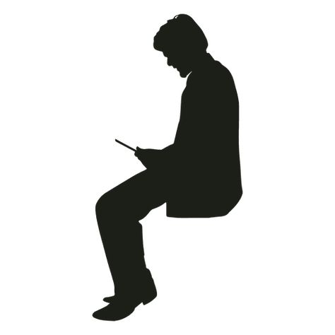 Man with phone sitting silhouette #AD , #SPONSORED, #Ad, #phone, #sitting, #silhouette, #Man People Silhouette Sitting, Person Sitting Silhouette, Human Silloute, People Sitting Png, Sitting Silhouette, Person Png, Silhouette Architecture, Figure Sitting, People Silhouette