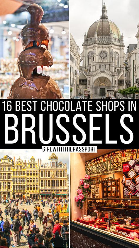 16 Best Chocolates in Brussels Right Now Brussels Food, Best Chocolates, Chocolate Shops, World Of Wanderlust, Chocolate Heaven, Food L, Gourmet Chocolate, Brussels Belgium, Chocolate Shop