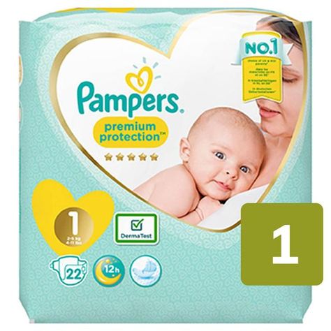 Pampers Premium Protection Size 1, 22 Nappies | Ocado Disposable Nappies, Baby Toiletries, Baby Cooking, Micro Preemie, Nappy Change, Kids Interior Room, Skin Foundation, Heart Quilt, Delivery Groceries