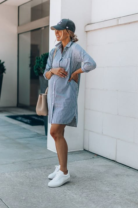 Conservative Maternity Outfits, Preggo Summer Outfits, Pregnant Outfits Casual Summer, Cool Pregnant Style, Maternity Business Casual Summer, Bump Fits Summer, Summer Outfit For Pregnant Women, Chic Summer Maternity Outfits, Pregnant Work Outfit Summer