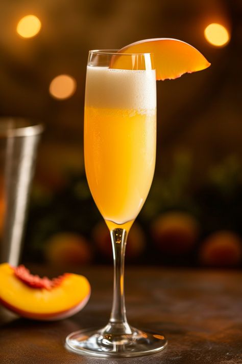 Indulge in the delightful Brazilian Bellini recipe, perfect for a refreshing sip! Bellini Cocktail Recipes, Cachaca Cocktails, Brazilian Cocktail, Orange Mimosa, Orange Candles, Sparkling Grape Juice, Bellini Cocktail, Bellini Recipe, Hotels Portugal