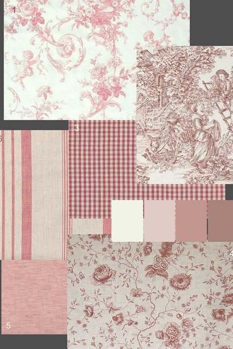 French Bedrooms, French Country Ideas, French Country Fabric, Bedroom Romantic, Paris Mood, Decor Things, Farmhouse Bedrooms, French Fabrics, Blush Decor