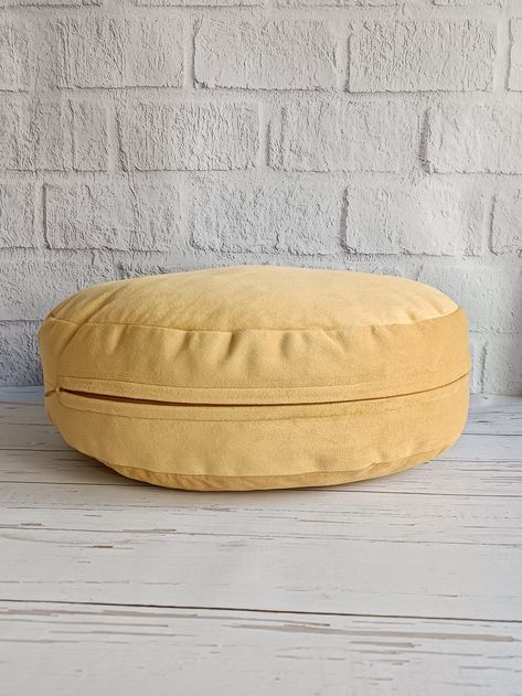 Pillow Chair, Pom Pom Pillows, Round Pillow, Velvet Pillow, Velvet Pillow Covers, Chair Cushion, Velvet Pillows, Pillow Size, Chair Cushions