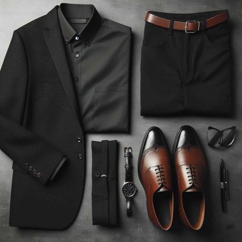 Black Suit And Shirt Combination, Black Suit Combinations, Jeans Style Guide, Clean Suede Shoes, Red City, Suit Combinations, How To Clean Suede, Color Combinations For Clothes, Suit Shirt