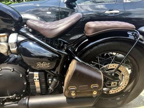 V Star Bobber, Triumph Bobber Custom, Honda Shadow Bobber, Yamaha Bobber, Bobber Seat, Bonneville Bobber, Triumph Speedmaster, Motos Bobber, Honda Bobber