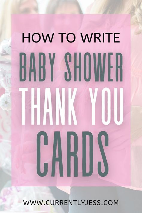 Wanting to thank your guests for attending your baby shower but don't know how? Check out our perfect baby shower thank you note formula for a quick and easy solution! Writing thank you notes doesn't have to be hard. If you are lost on how to word your thank you cards check out our examples! #babyshower #pregnancytips Baby Shower Thank You Notes, Baby Shower Thank You Cards Wording, Thank You Card Examples, Baby Shower Notes, Work Baby Showers, Thank You Card Wording, Thank You Note Template, Baby Shower Wording, Baby Thank You Cards