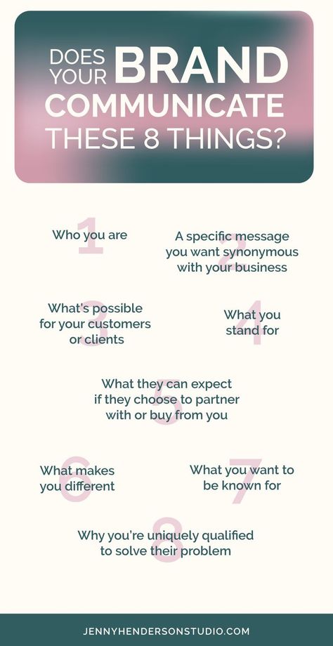 does your brand communicate these 8 things for your business? How To Brand Your Business, How To Start A Business, Branding Questions, Brand Questions, Social Media Posters, Consulting Branding, Branding Checklist, Fitness Branding, Business Strategy Management