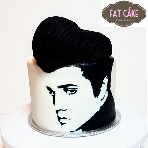 Elvis Cakes Ideas, Elvis Party, Elvis Cake, Elvis Cakes, Perfect Birthday Cake, Elvis Presley Cake, Elvis Birthday, Grandma Cake, Birthday 2023