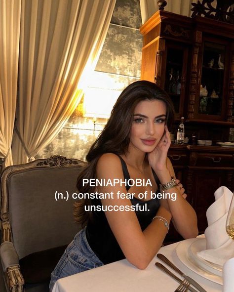 3 fears you didn’t know you had: KOINOPHOBIA (n.) the fear of living an ordinary life. ATYCHIPHOBIA (n.) the fear of failure and not being good enough. PENIAPHOBIA (n.) constant fear of being unsuccessful. Save for later 🤍 #motivation #discipline #inspiration #selfimprovement #bosslady #girlboss #moneymindset #success #growth #growthmindset #feminineenergy [ Overcoming fears, personal growth, fear of failure, self awareness, emotional health, mental wellness, self improvement, fear of... Fear Of Being Unsuccessful, Fear Of Not Being Good Enough, Overcome Fear Of Failure, Discipline Inspiration, Not Being Good Enough, Being Good Enough, The Fear Of Failure, Fear Of Failure, Motivational Videos For Success