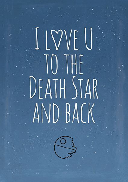 Pin on Posters, posters, posters! Love Quotes For Him Boyfriend, Geek Home Decor, Fake Love Quotes, Movies Quotes, Star Wars Love, Geek Decor, Star Wars Film, Nerd Gifts, I Love U