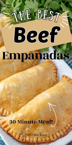 Cheesy Beef Empanadas Recipe, Corn Beef Empanadas, Stuff To Cook With Hamburger Meat, Hamburger Meat Pies, Picadillo Empanadas Recipe, Empanadas With Biscuit Dough, How To Make Empanadas Easy, Ladies Universe Recipes, Clair Saffitz Recipes