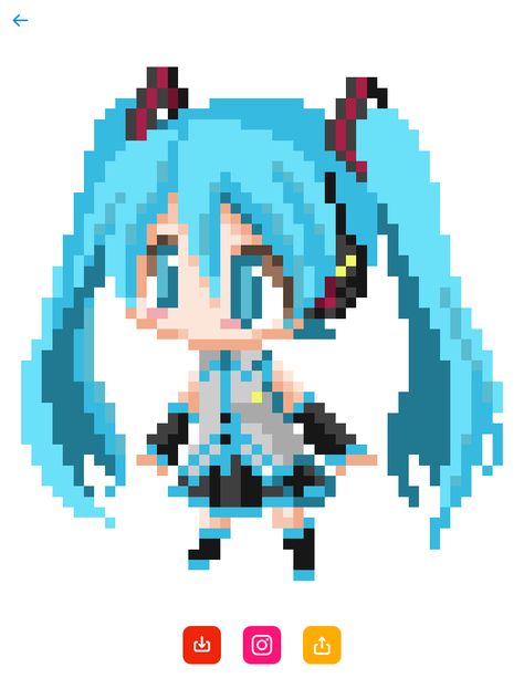 How To Pixel Art, Pixel Tattoo, Konosuba Wallpaper, Piskel Art, Art Pixel, Pixel Characters, Perler Art, 8bit Art, Cool Pixel Art