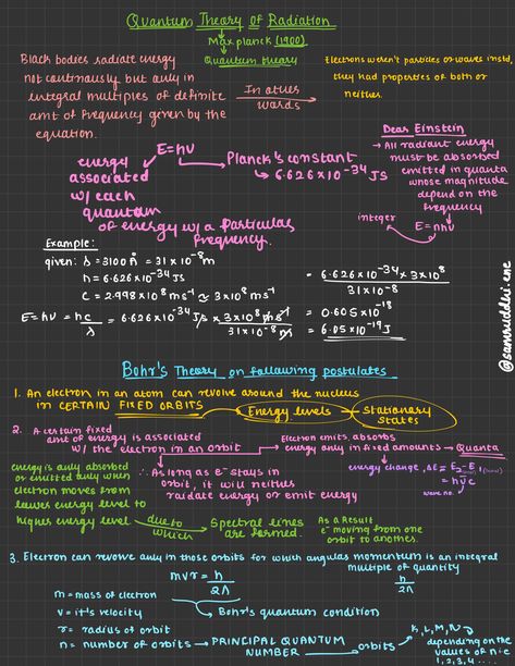 Some Basic Concepts Of Chemistry Notes, Inorganic Chemistry Notes, Chemistry Notes Aesthetic, Chemistry Flashcards, 11th Chemistry Notes, Chem Notes, Organic Chemistry Reactions, Quantum Theory, Study Info