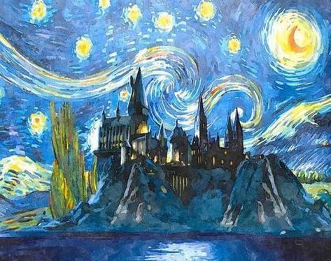 #paintbynumber #paintbynumbers #colorbynumber #coloringfun #coloringbook #painttherapy #coloringisfun #colourbynumber #beautiful #love #colorbynumbers #art #coloringforfun #colourbynumbers #cute #relaxandcolor #relaxcolor Harry Potter Starry Night, Harry Potter Art Drawings, Harry Potter Painting, Mermaid Poster, Harry Potter Images, Hogwarts Castle, Mermaid Disney, Harry Potter Art, Paint By Numbers