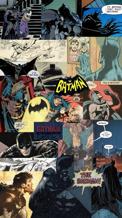 #batman Y2k Batman Wallpaper, Bat Man Aesthetic, Batman Scrapbook, Batman Comic Book Art, Batman Background, Batman Collage, Lego Batman Wallpaper, Wallpaper Collages, Batman Backgrounds