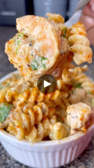 Cold Shrimp Pasta Salad, Parmesan Ranch Dressing, Green Leaf Lettuce, Parmesan Ranch, Chicken Caesar Pasta, Amazing Salads, Shrimp Pasta Salad, Caesar Pasta Salad, Caesar Pasta