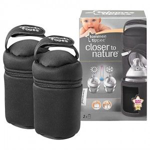 Tommee Tippee Closer to Nature Insulated Bottle Bags, Pack of 2 £5.99 at John Lewis Gratisfaction UK Flash Bargains Baby Bottle Bag, Baby Bottle Warmer, Baby Feeding Bottles, Baby Gadgets, Tommee Tippee, Bottle Warmer, Bottle Carrier, Baby Must Haves, Dream Baby