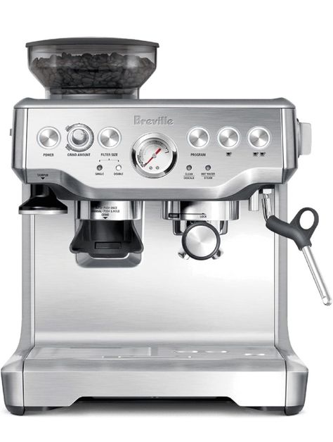 Breville BES870XL Coffee_Maker, … curated on LTK Homemade Espresso, Lifestyle Of A Foodie, Breville Barista Express, Toronto Apartment, Barista Coffee, Coffee Bar Decor, Kitchen Decor Apartment, Espresso Bar, Coffee At Home