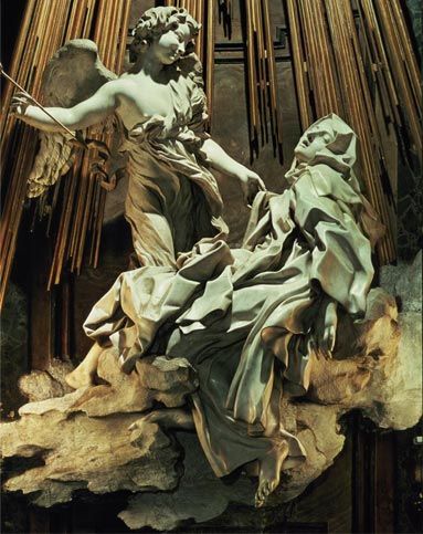 Everything you need to know about baroque art so you can impress your date. Baroque Period Art, Saint Teresa Of Avila, Gian Lorenzo Bernini, Art Baroque, Lorenzo Bernini, St Teresa, Saint Teresa, Art Of Manliness, Art Basics