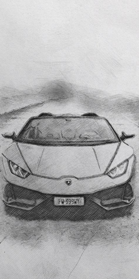 Lamborghini Huracan Evo Spyder Images Lamborghini Huracan Sketch, Lamborghini Sketch Pencil, Lamborghini Drawing Step By Step, Car Sketch Pencil Easy, Lamborghini Drawing Sketches, Cool Car Sketches, How To Draw A Lamborghini, Lamborghini Huracan Drawing, Art Cars Drawing Sketches