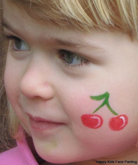 Cherry Kids Face Painting, Happy Kids, Face Painting, Face Paint, Photo Gallery, Cherry, Paint