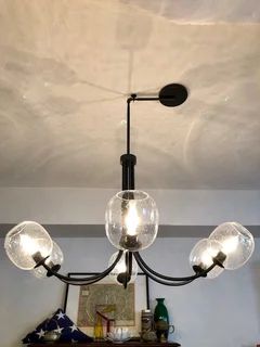 Is it "tacky" to swag a chandelier for the dining room table? Hanging Ceiling Lights Kitchen, Swagged Light Fixtures, Swag A Chandelier, Swag Light Fixture, Dinning Room Light Fixture, Dining Room Lighting Chandeliers, Lights Over Dining Table, Tiny Dining Rooms, Dinning Room Lighting