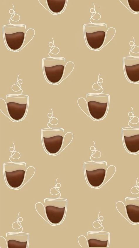 Coffee Wallpaper Backgrounds, Coffee Background Aesthetic, Coffee Wallpaper Iphone, Kosmetyki Mary Kay, Tea Wallpaper, Inspiration Illustration, Coffee Wallpaper, Coffee Illustration, Coffee Theme