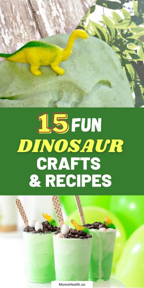 Are you throwing a party for your kid who loves dinosaurs? Then why not throw a party or get-together that is on theme! Here are 15 creative dinosaur crafts and recipes that your kids will love and enjoy! #dinosaurdiy #diycrafts Dinosaur Craft Ideas, Dinosaur Scavenger Hunt, Dinosaur Party Activities, Dinosaur Party Games, Dinosaur Preschool, Indoor Party Games, Dinosaur Craft, Prehistoric Party, Dinosaur Movie