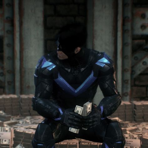 Nightwing Arkham Knight, Arkham Knight Nightwing, Nightwing Icon, Night Wing, Batman Games, Tim Drake Red Robin, Batman Arkham Knight, Blue Beetle, Arkham Knight