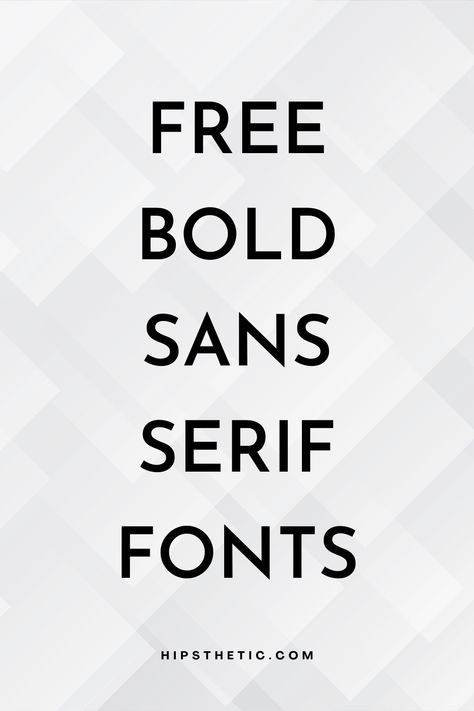 Looking for bold typography to stand out? These free sans-serif fonts are perfect for making a statement! Whether it's for branding, headlines, or design projects, these fonts exude confidence and style. Check out the collection in the link below 👇 #Typography #Fonts #Freebies #BoldFonts #SansSerif" Bold Font Logo, San Serif Fonts, Modern Calligraphy Fonts, Font Combinations, Tattoo Font, Exude Confidence, Commercial Fonts, Bold Fonts, Bold Typography