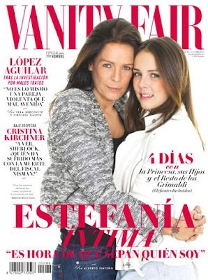 Realeza e pompa: Pauline Ducruet Charlotte Casiraghi Baby, Princess Stephanie Of Monaco 80s, Charlotte Casiraghi Pregnant, Vanity Fair Covers, Princess Mary The Spanish Princess, Pauline Ducruet, Vanity Fair Magazine, Popular Magazine, Cosmopolitan Magazine