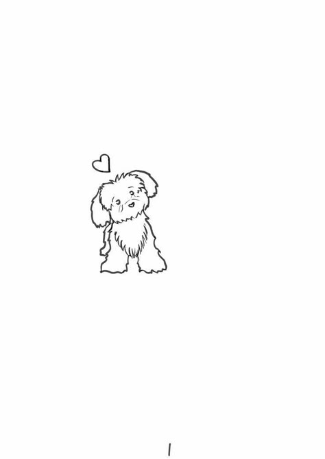 Small Dog Tattoos, Bichon Havanais, Tattoos For Dog Lovers, Dog Line Art, Petite Tattoos, 강아지 그림, Cute Tiny Tattoos, Line Art Tattoos, Subtle Tattoos