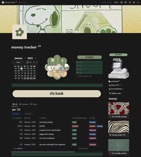 #Money_Tracker #Instagram_Design_Creative #Money_Template #Digital_Organization Study Planner Free, Money Tracker, Money Template, Instagram Design Creative, Goal Setting Template, Goals Template, Digital Organization, Recipe Template, Small Business Planner