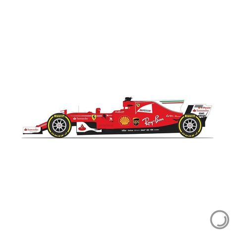 Ferrari F1 Car Drawing, Ferrari F1 Aesthetic, F1 Car Drawing, F1 Stickers, Phone Cover Stickers, Cool Car Stickers, F1 Aesthetic, Car Animation, Racing Stickers