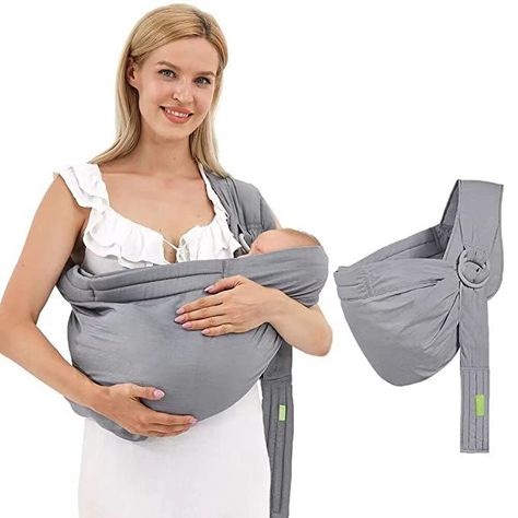 Soft Infant Baby Carriers for Newborn Toddler Sling,Ergonomic Design Hug Strap for Newborns,Breathable Adjustable Multi-Functional Babies Sling Under 36lbs Boba Baby Wrap, Sling Wrap, Ergonomic Baby Carrier, Best Wraps, Baby Lounger, Wrap Carrier, Ring Sling, Baby Sling