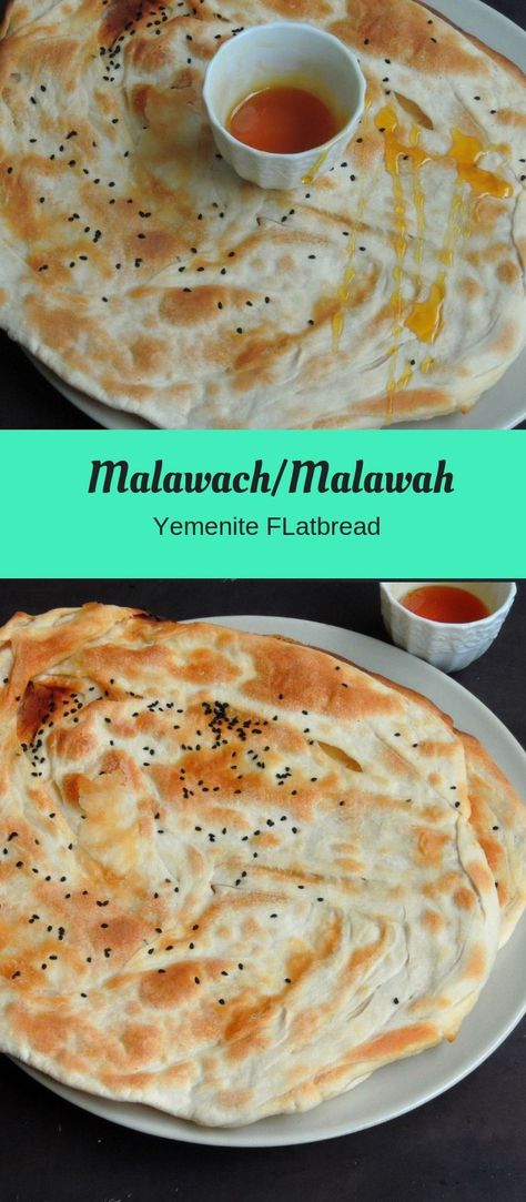 Yemeni Malawah/Yemenite Malawach #middleeast #middle #east #arabic #bread #middle #east Malawah Somali, Malawah Recipe, Malawach Recipe, Yemeni Food Recipes, Malawah Bread, Yemenite Recipes, Crockpot Vegan Recipes, Yemeni Bread, Yemeni Recipes