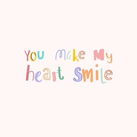 My Favorite Person Quotes, Favorite Person Quotes, Sunshine Doodle, Nursery Drawings, Word Doodles, Pink Wallpaper Desktop, Cute Typography, Cutie Quote, Smile Cute