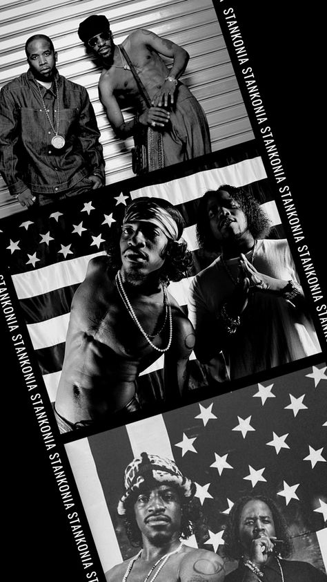 Stankonia is the fourth studio album released by the American hip-hop duo Outkast, consisting of Andre 3000 (Andre Benjamin) and Big Boi (Antwan Patton). The album was released on October 31, 2000, by LaFace Records. Stankonia marked a significant shift in Outkast's musical style, incorporating elements of various genres such as hip-hop, funk, soul, rock, and psychedelic music. The album's title is a portmanteau of the words "Stank" and "Plutonia," representing a fictional planet. Stankonia Album Cover, Outkast Stankonia Wallpaper, Everything I Do Is For The 17, Andre 3000 Wallpaper, Outkast Aesthetic, Outkast Wallpaper, Outkast Poster, Andre Benjamin, 2000 Hip Hop