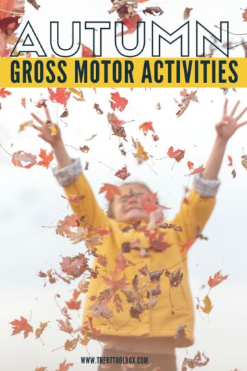 Autumn-gross-motor-activities Leaf Movement Activities, Preschool Fall Activities Gross Motor, Gross Motor Development Activities, Autumn Gross Motor Activities Preschool, Harvest Gross Motor Activities, Forest Gross Motor Activities, Leaves Gross Motor Activities, Harvest Small Group Activities Preschool, Leaf Gross Motor Activities Preschool