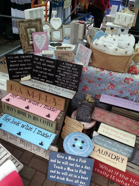 Pretty market stall Boutique Displays, Boutique Display, Craft Stalls, Boutique Ideas, Market Stall, Market Stalls, Craft Show Ideas, You Are Strong, Craft Ideas