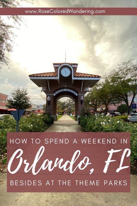 How to Spend a Weekend in Orlando Besides at Theme Parks Orlando Weekend Trip, Lake Eola, Orlando Parks, Universal Studios Orlando, Theme Days, Saved Pins, Jacksonville Florida, Disney World Trip, Disney Springs