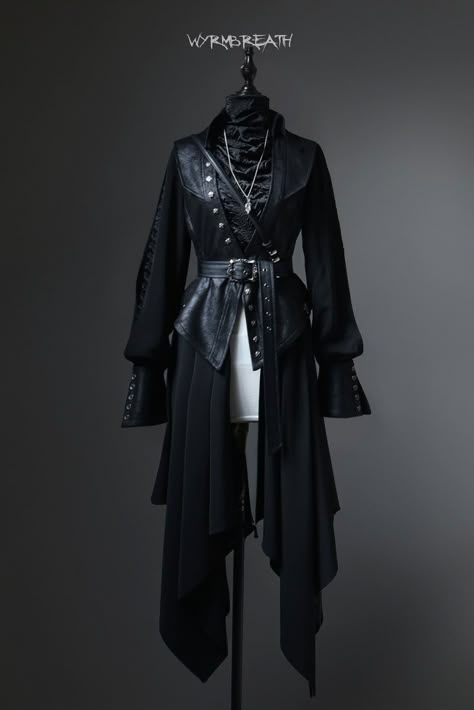 Dark Fantasy Aesthetic Outfits, Dragon Dress Fantasy Gowns, Dracula And Lisa, Drawing Female Anatomy, Prince Outfits, Raven Outfits, Alucard Tepes, Fairy Tale Dress, Slytherin Stuff