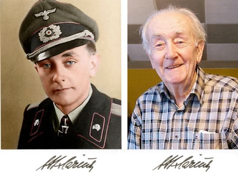 On the 24th of January 2015, one of the last surviving well-known 'Tiger' commanders, Otto Carius, passed away after a short, but serious illness, aged 92  Otto Carius was a German Panzer ace of WW2, fighting on the Panzer 38(t), Tiger and finally the Jagdtiger. It is estimated that during the war, Carius’ crew managed to knock out 150 enemy vehicles and many more soft targets and AT guns. He survived the fighting and after the war, he opened a pharmacy called 'Tiger-Apotheke', that exists to th Narva Estonia, Otto Carius, Tank Warfare, Ww2 Soldiers, Germany Ww2, German Soldiers Ww2, German Uniforms, Serious Illness, German Tanks