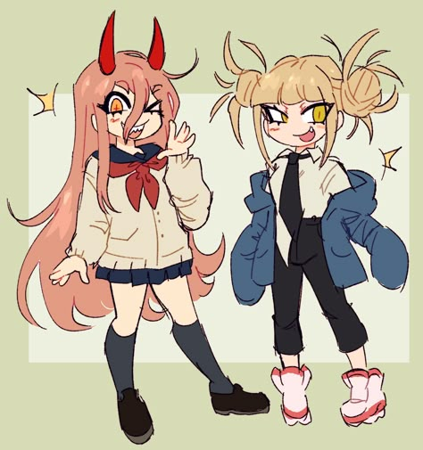 @ kuzoux | #himikotoga #himiko #toga #bnha #power #csm #powercsm Toga Outfits, Toga Outfit, My Hero Academia Uniform, Power Csm, Anime Crossover, My Hero Academia Episodes, Hero Academia Characters, Drawing Reference Poses, Izuku Midoriya