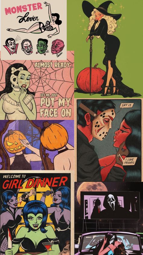 HAPPY HALLOWEEN SZN #wallpaper #art #spooky #halloween #pinup Spooky Pinup, Halloween Pin Up, Tattoo Style Drawings, Almost Ready, Art Halloween, Wallpaper Art, Halloween Spooky, Tattoo Style, Halloween Art