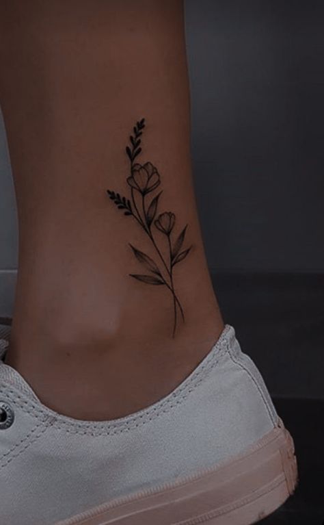 Pretty Female Tattoo Ideas, Small Womans Tattoo Ideas, 1 Of 2 Tattoo, Cute Art Tattoos, Filled In Tattoos Black, Tattoos With Signatures Handwriting, Meaningful Ankle Tattoos For Women, Tattoos W Meaning, 2005 Tattoo Ideas Female