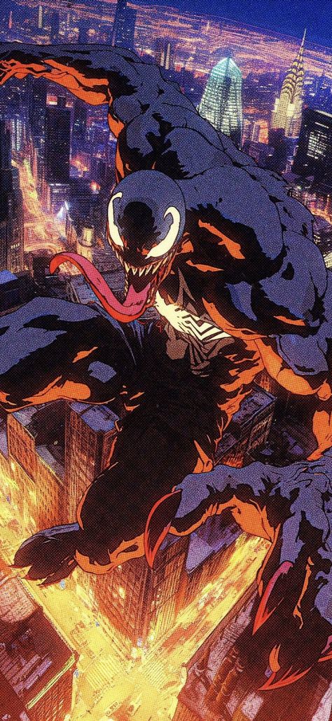 Cool Comic Art, 21:9 Wallpapers, Marvel Comic Art Style, Incel Art, Venom Wallpaper Iphone, Villian Art, Marvel Phone Wallpaper, Spiderman Comic Art, Symbiote Spiderman